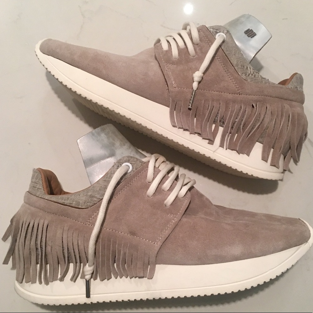 EsseUtEsse suede fringe sneakers